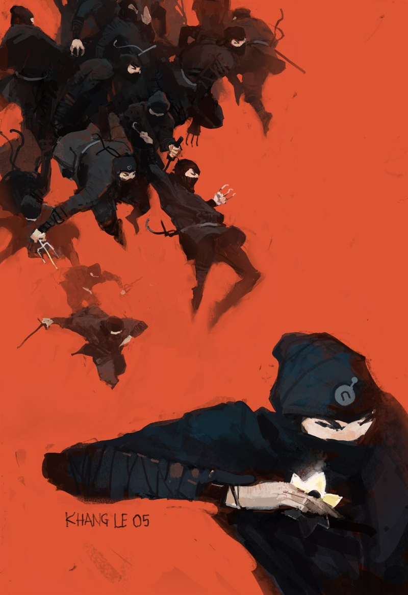 Illustration for article titled From Hawken to...Totoro, the Art of Khang Le